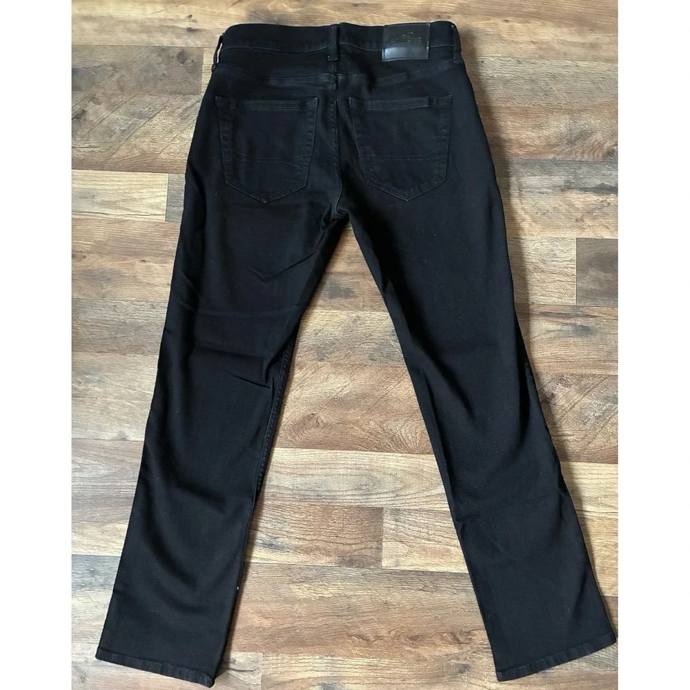 Men's Hollister advanced stretch slim straight black pants Sz. 29/30